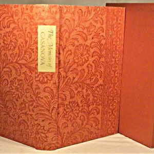 The Memoirs of Casanova, Illustrated, Signed by artist, Slipcase, Limited Editions Club, 1972