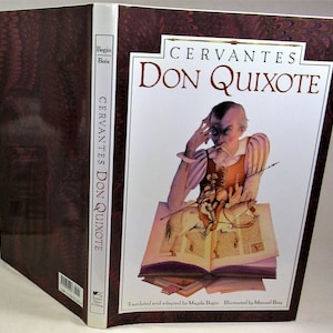 Don Quixote, Miguel de Cervantes, Adapted by Magda Bogin, Fully illustrated, 1991