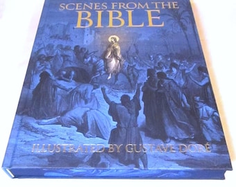 NUEVOS Escenas de la Biblia ilustradas por Gustave Doré. Edición de lujo de gran formato en tapa dura.
