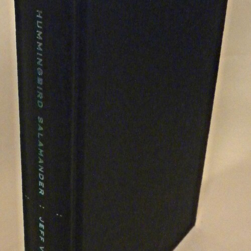 SIGNED, Hummingbird Salamander, Jeff VanderMeer, First Edition, First Printing, good New