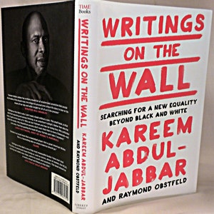 SIGNED, Writings on the Wall, Kareem Abdul-Jabbar, First Edition, First Printing, New