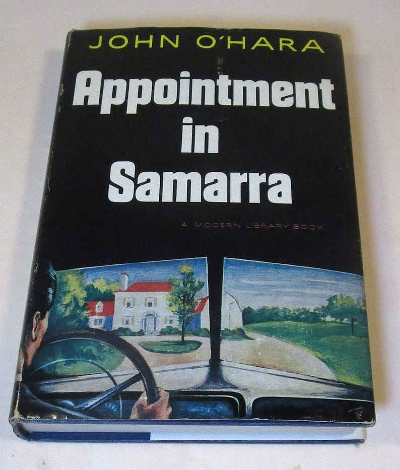 Appointment in Samarra by John O'hara Modern Library 1953 - Etsy
