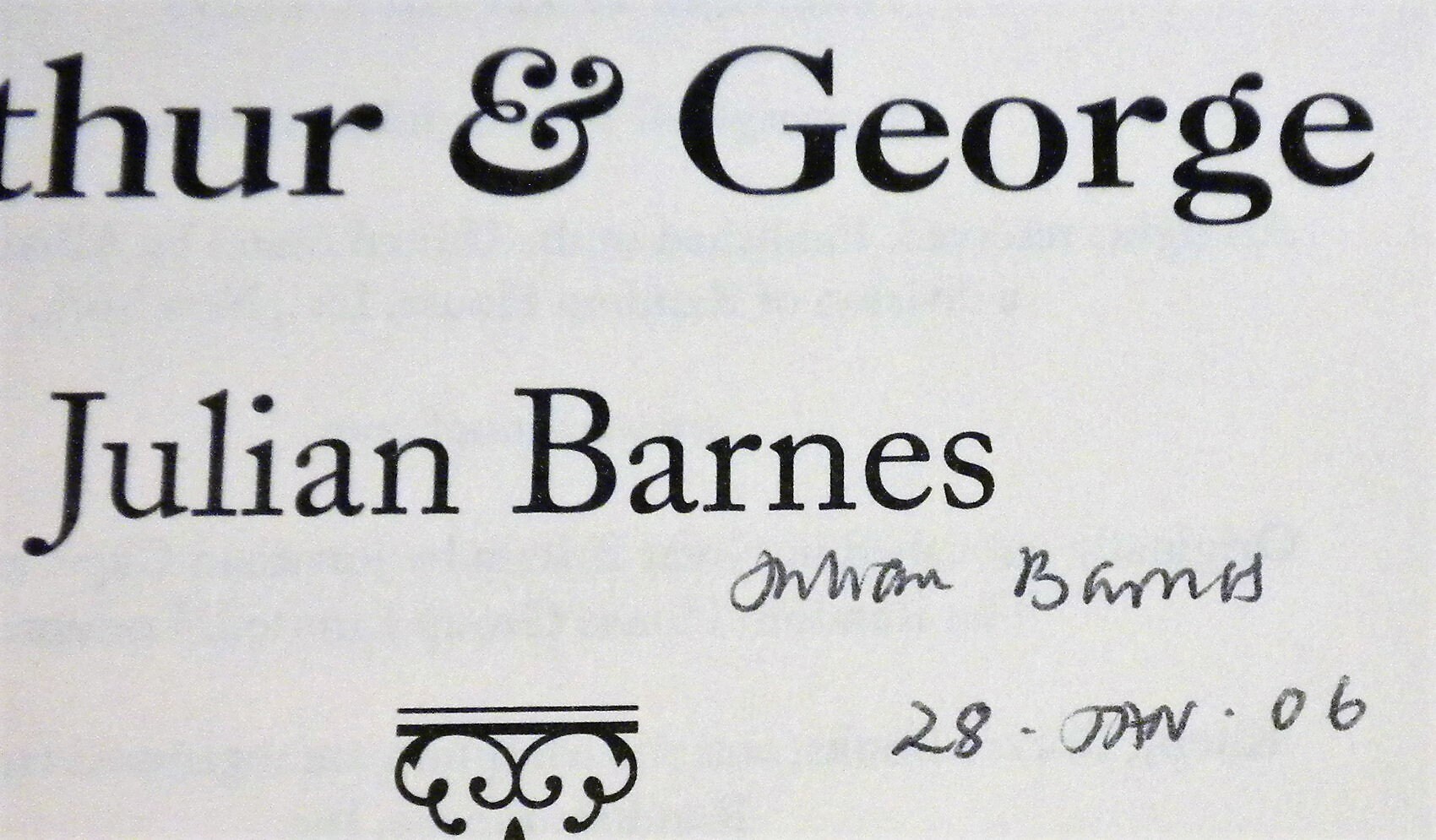 barnes julian arthur & george barnes julian arthur & george