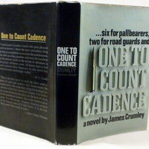 FIRST EDITION, One to Count Cadence, James Crumley, First Edition, First Printing, First Novel, 1969