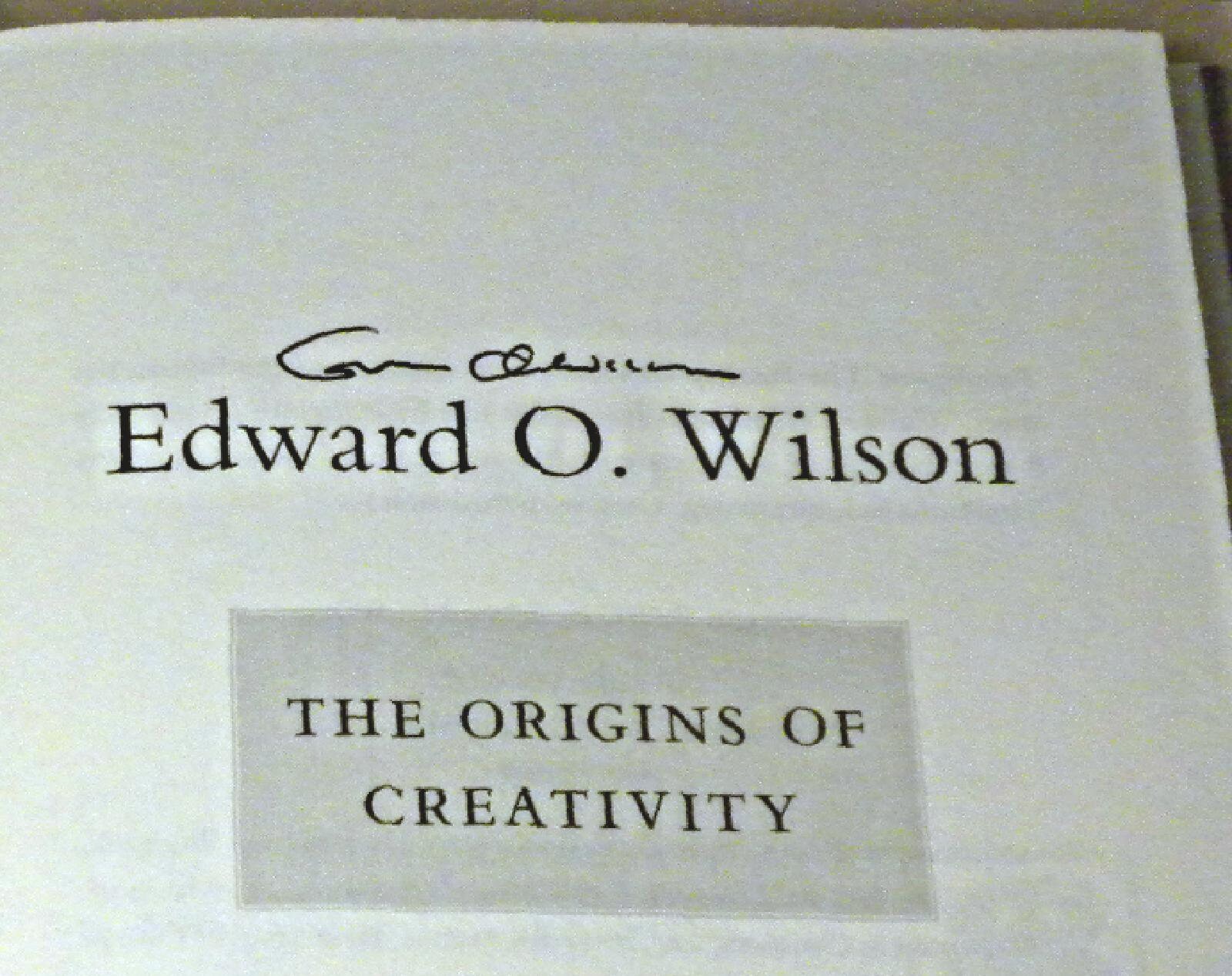 The Origins of Creativity