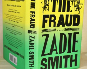 FIRMADO El fraude de Zadie Smith Primera edición NUEVO