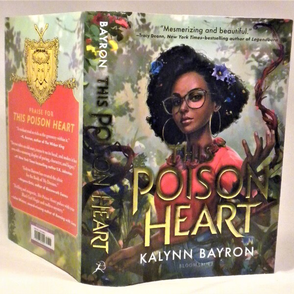 SIGNIERTES BUCHSCHILD, This Poison Heart, Kalynn Bayron, Erste Ausgabe, Erster Druck, Bonus This Poison Heart Lesezeichen