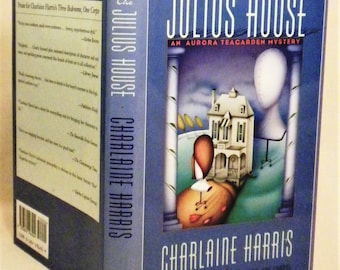 SIGNED & DATED, Charlaine Harris, The Julius House, First Edition, First Printing, 1995