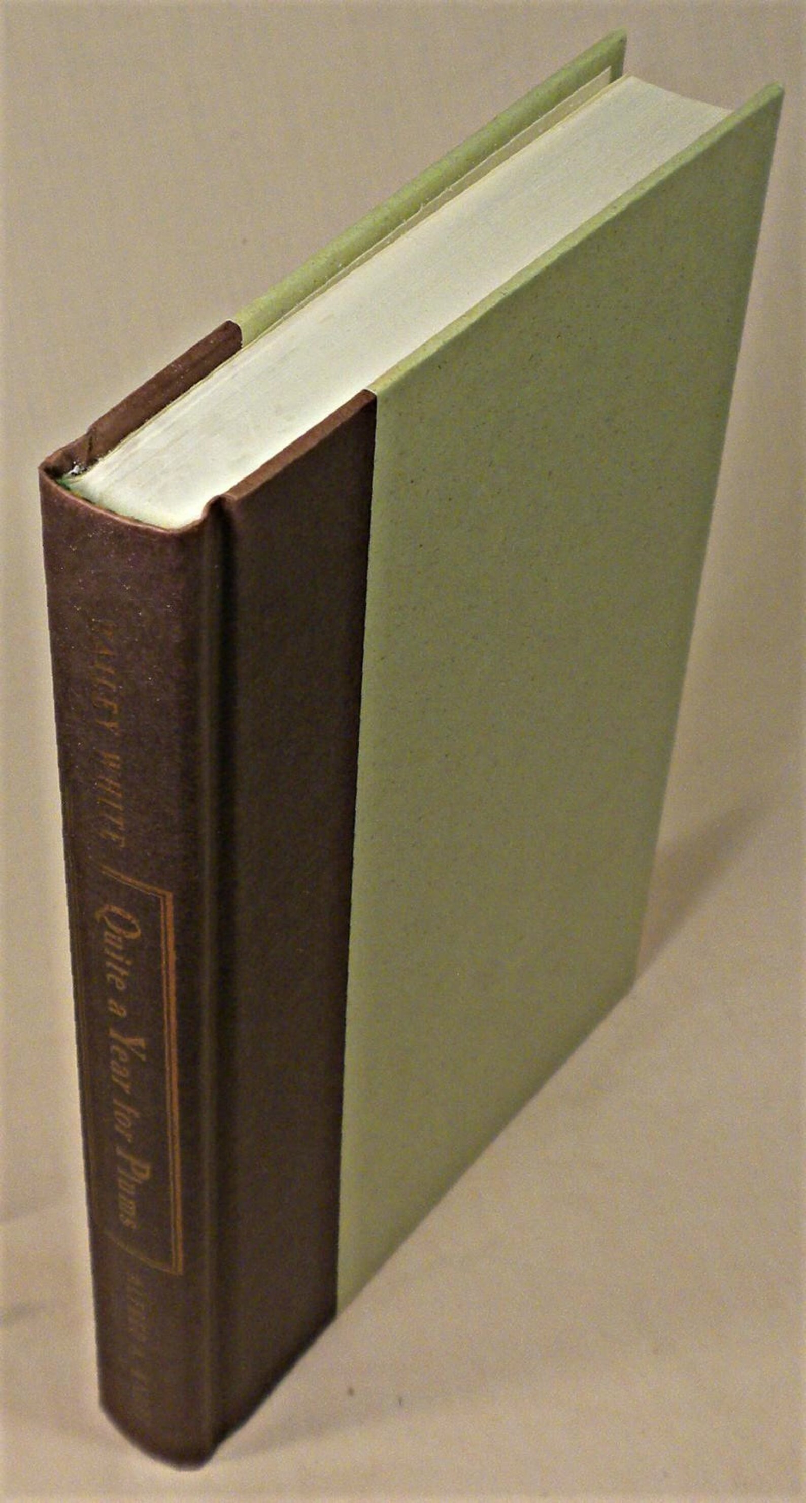 SIGNED Quite a Year for Plums by Bailey White First