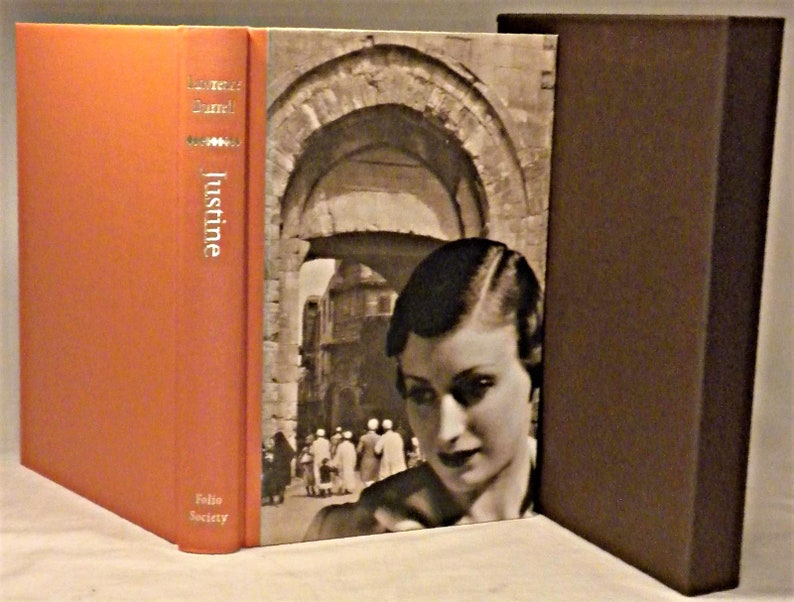Justine Lawrence Durrell Illustrated Folio Society Volume Etsy