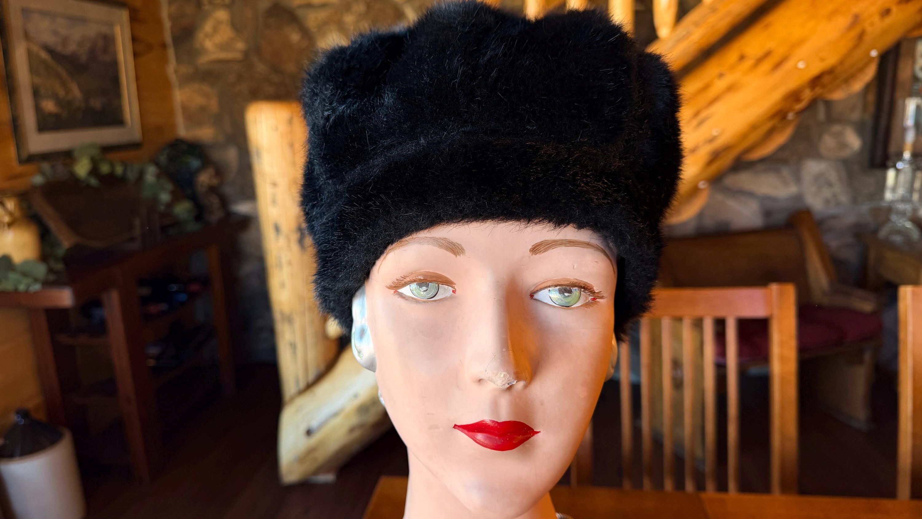 Really Cute Faux Fur Church Dress Hat Union Made Union Made Fur Hat - Etsy main image 4
