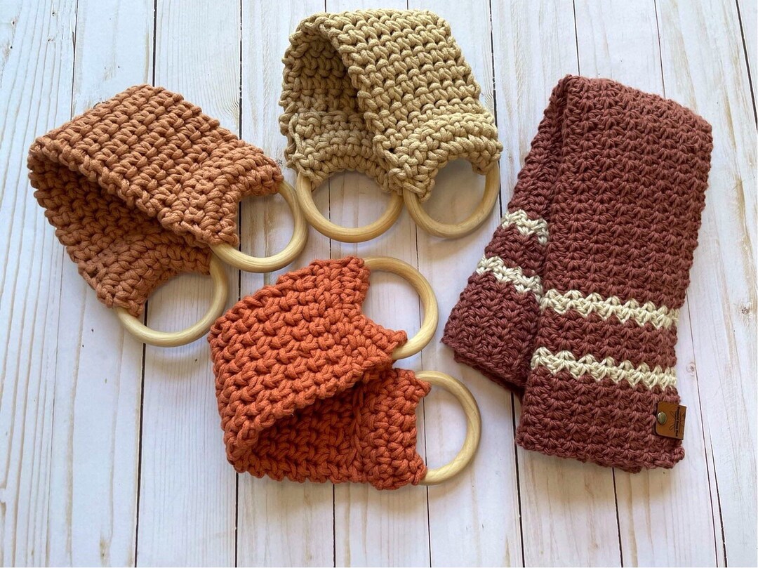 Farmhouse Hanging Towel Ring Kitchen Towel Ring Kitchen Etsy