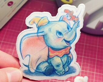 Dumbo Sticker With Photos Etsy