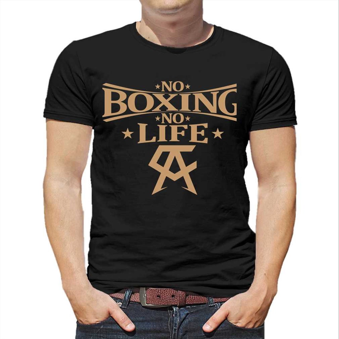 No Boxing No Life Gold T Shirt Etsy