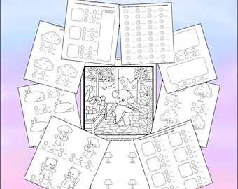 Practice Colouring pages, Swatch, Blend, Texture and Patterns. Learning to colour. Digital Download. Bold and Easy. Alcohol Marker Sheets.