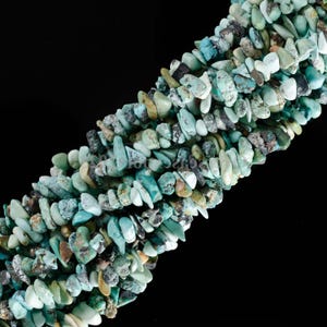 Natural Arizona Turquoise Gemstone Beads, AAA Quality Turquoise 4-4.5 mm Uncut Chips Beads, Turquoise Smooth Beads, Wholesale Turquoise Bead