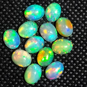 AAA+++ Top Quality Natural Ethiopian Opal Cabochon Lot Welo Opal Making Jewelry , Fire Opal cabochon , gemstone cabochon , loose Fire Opal