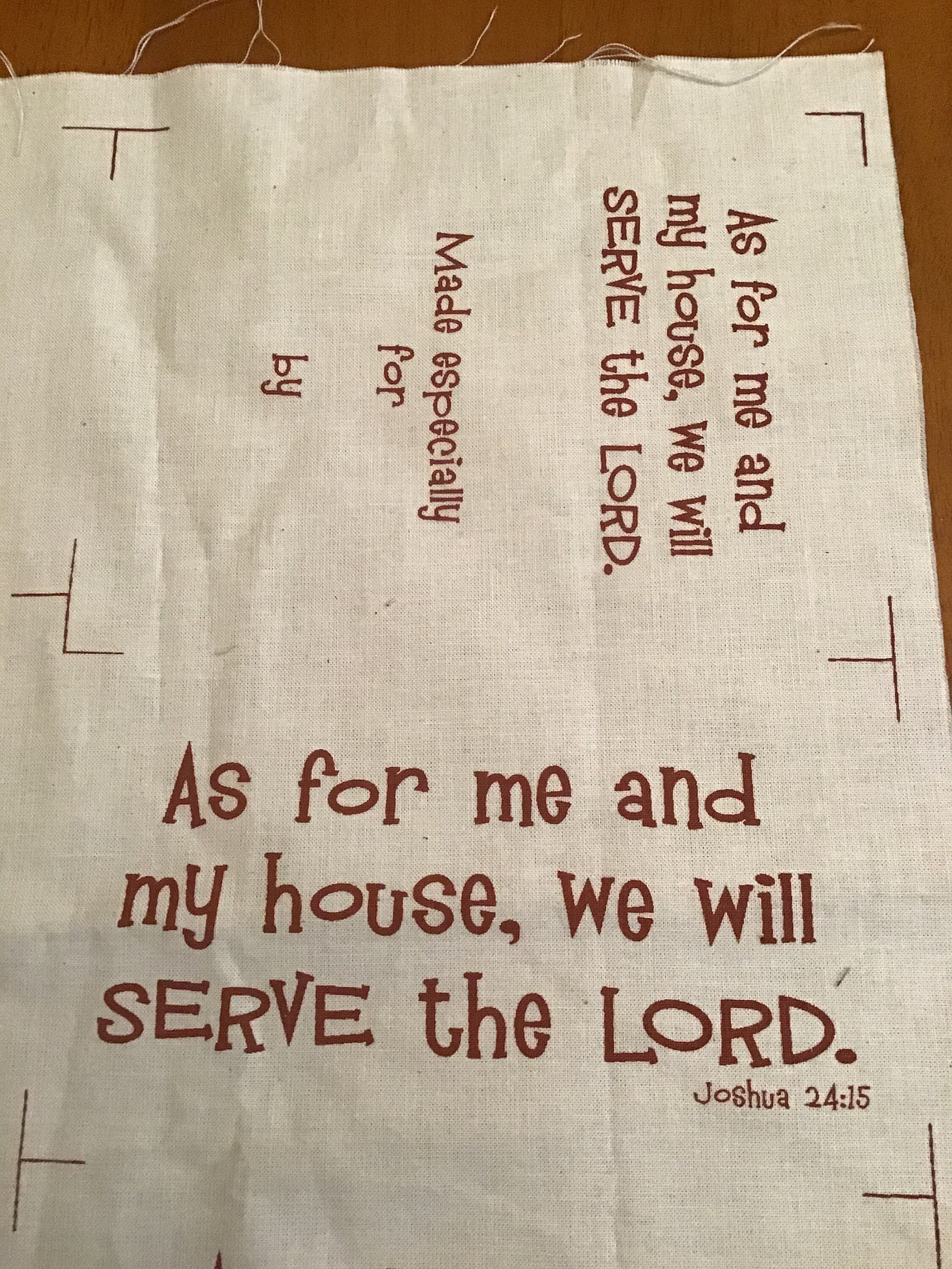Pillow Cover Religious Sayings Pillow Kit Pillow Sayings Etsy