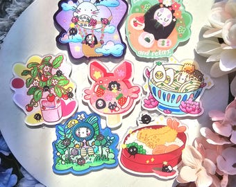 Anime Magnet for Fridge - Christmas Stocking Stuffer, House Warming Gift, College Fun Decor, Back to School Supply Shopping