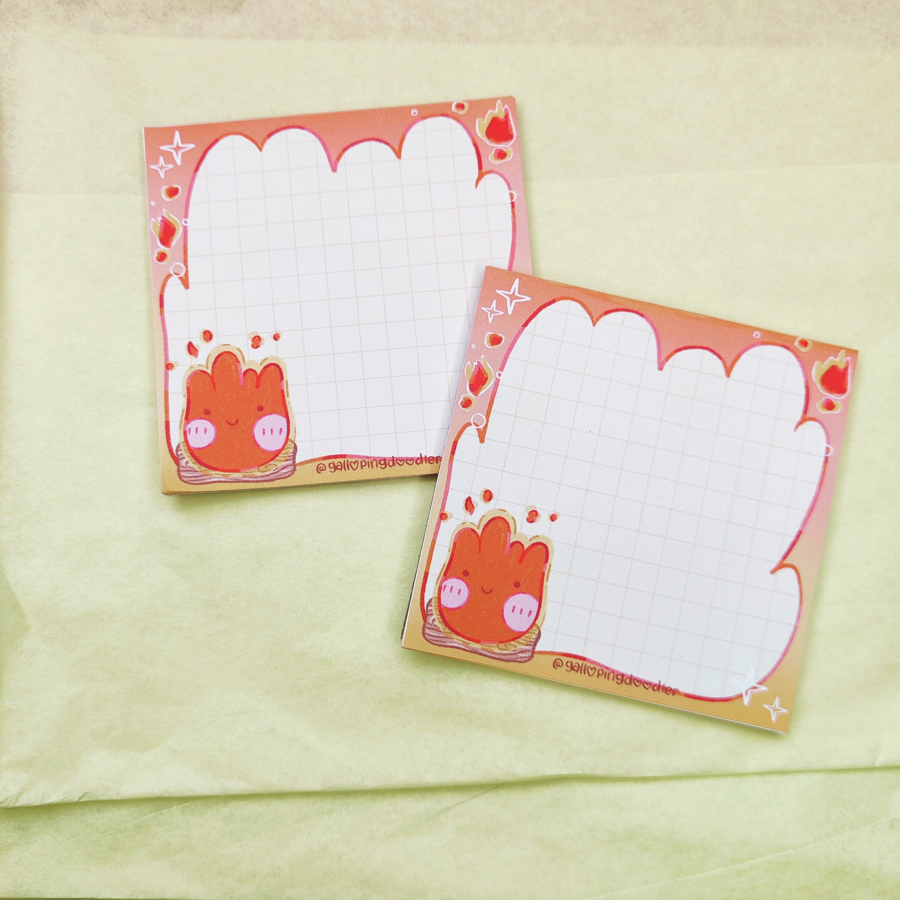 Studio Ghibli Stationary Studio Ghibli Sticky Note Cute Etsy