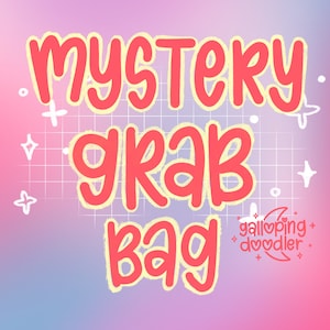 Anime Mystery Box, Blind Bag Surprise Grab Pack - Anime Wedding Party Favor, Back to School, Christmas Stocking Stuffer Idea, Bag Charms
