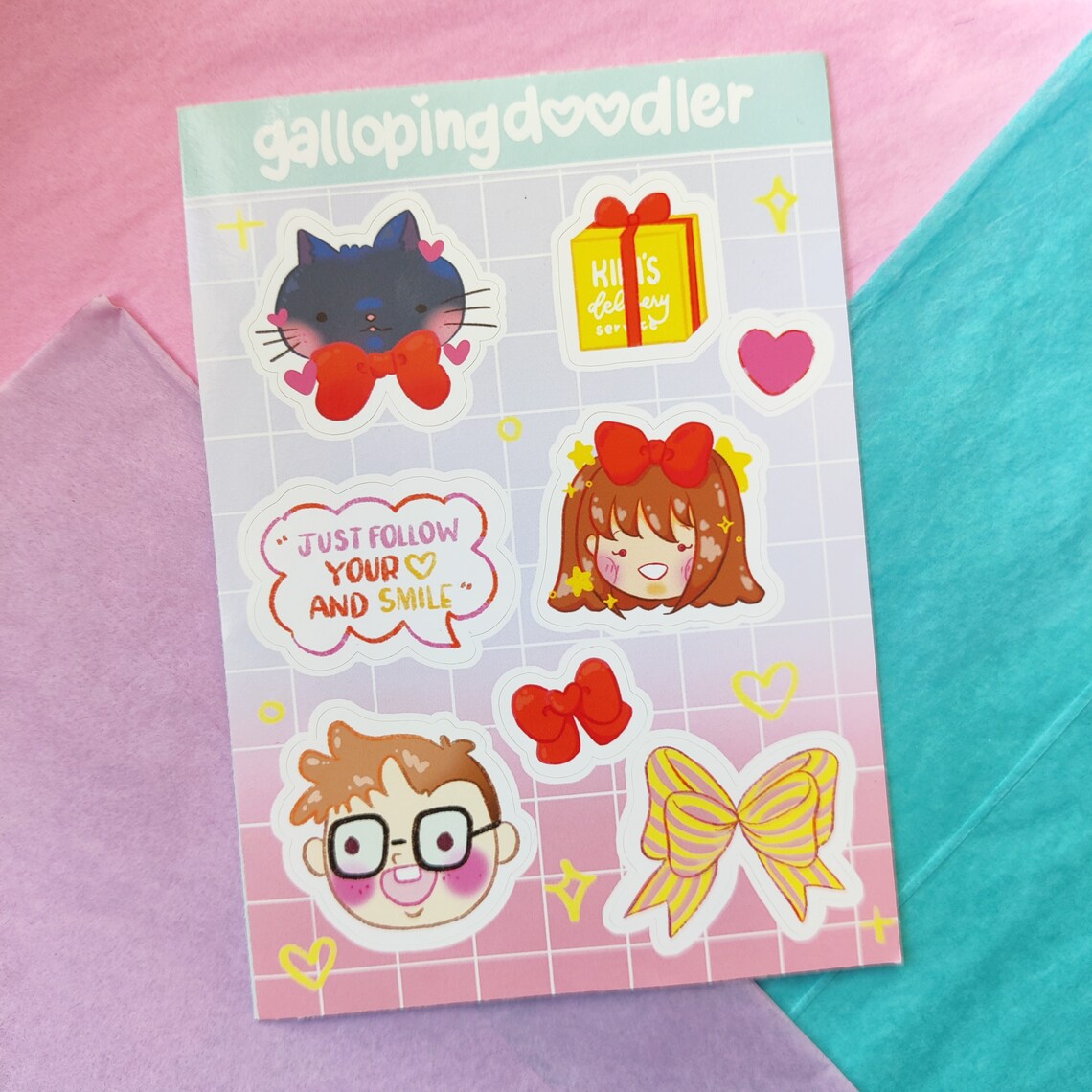 Studio Ghibli Sticker Sheet Studio Ghibli Stationery Decor Etsy