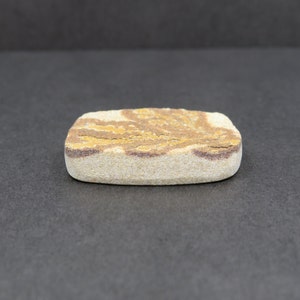 Rough Limestone Psilomelane Dendrite Cabochon 11.19g 26.8mm x 32.8mm - Loose Gemstone bild 6