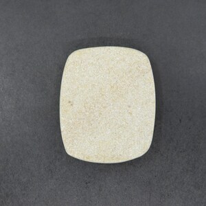 Rough Limestone Psilomelane Dendrite Cabochon 11.19g 26.8mm x 32.8mm - Loose Gemstone bild 8