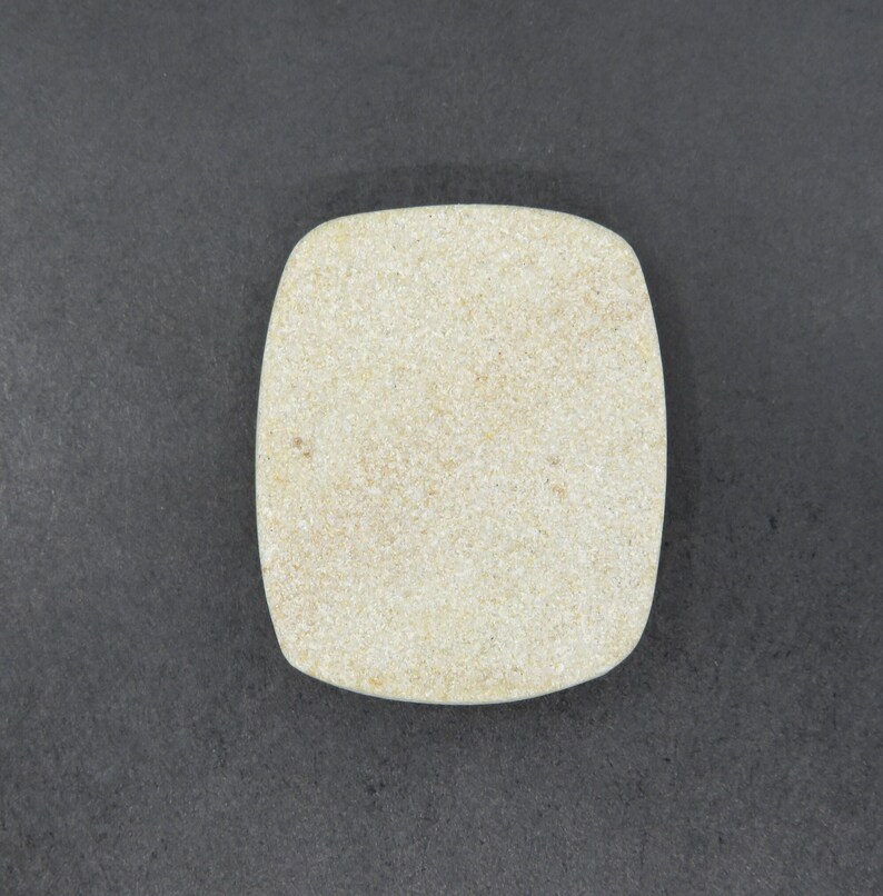 Rough Limestone Psilomelane Dendrite Cabochon 11.19g 26.8mm x 32.8mm - Loose Gemstone bild 8