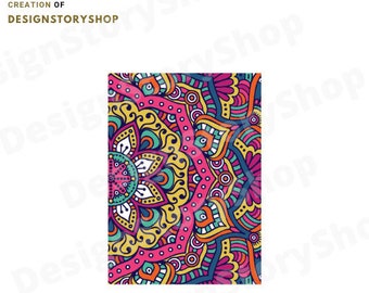 Download Hippie Coloring Book Etsy