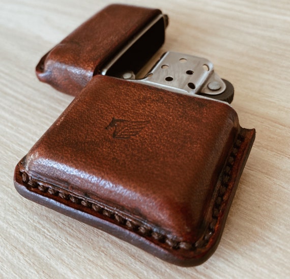 Brown New /leather Pouch/zippo Case/compatible With Zippo
