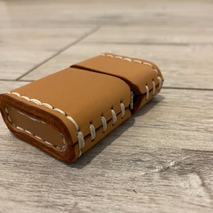 Brown New /Leather Pouch/zippo Case/Compatible With Zippo Lighter/Handmade/Hand-stitched