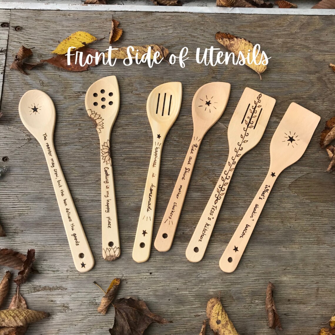 Farmhouse Kitchen GiftsWooden Cooking UtensilsUnique Cooking Etsy