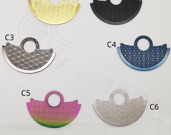 Accesorios para relojes Martillo automático Parche Martillo Rotor Cambio NH35 Movimiento 4r35B Movimiento NH36 Oro Martillo automático Grabado fino