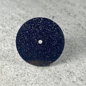 NH35 dial 28.5mm Dial made of sparkling starry blue-green malachite sandstone cut by CNC machine for NH35/36 movement