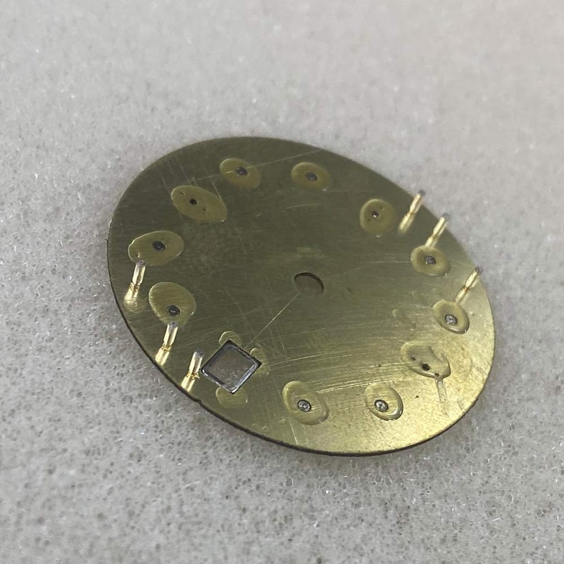 Watch Parts Dial Waffle Dial Carbon Fiber Dial 29mm Green Etsy