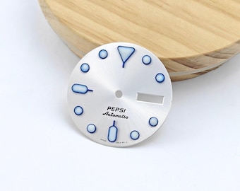 28.5mm Watch Dial Custom Logo Dial NH35 NH36 Movement Mod Parts Dive Style Mechanical Watch Face Compatible SK007 Case DIY Build