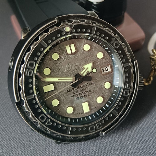Cadran De Montre Vert Lumineux 28,5 Mm - Compatible Mouvements NH35/NH36, Neuf Avec étiquettes