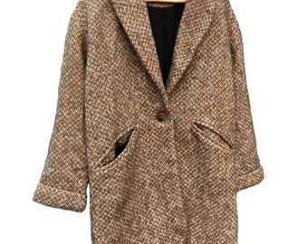 Zara trafaluc wool long coat fit size xs fit to s