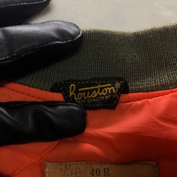 Vintage 1970s Us Air Force Military Jacket Type Ma-1 M-1943 Vintage 1970s Us Air Force Military Jacket Type Ma-1 M-1943