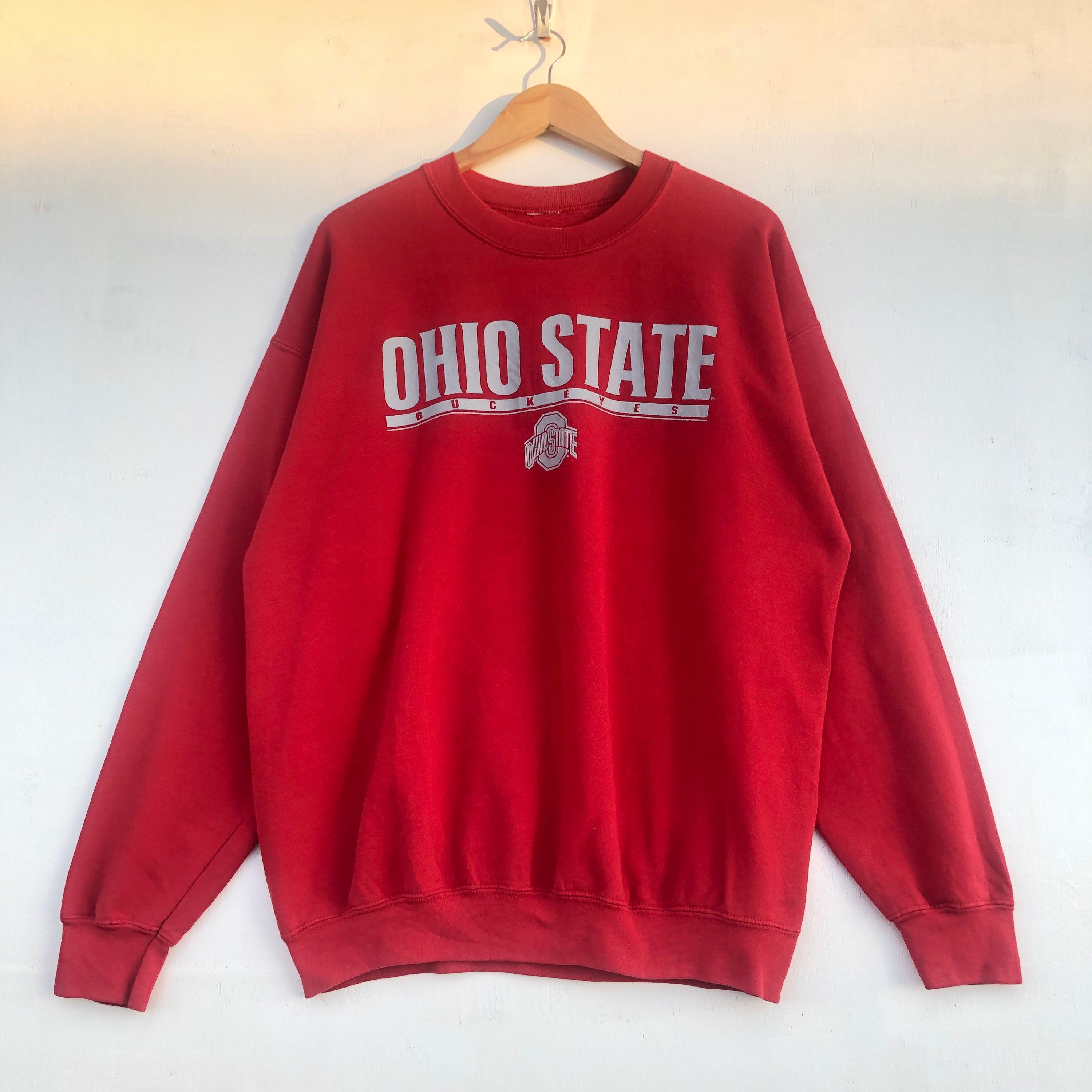 Vintage Ohio State Spell Out Buckeyes Jumper Pullover - Etsy UK