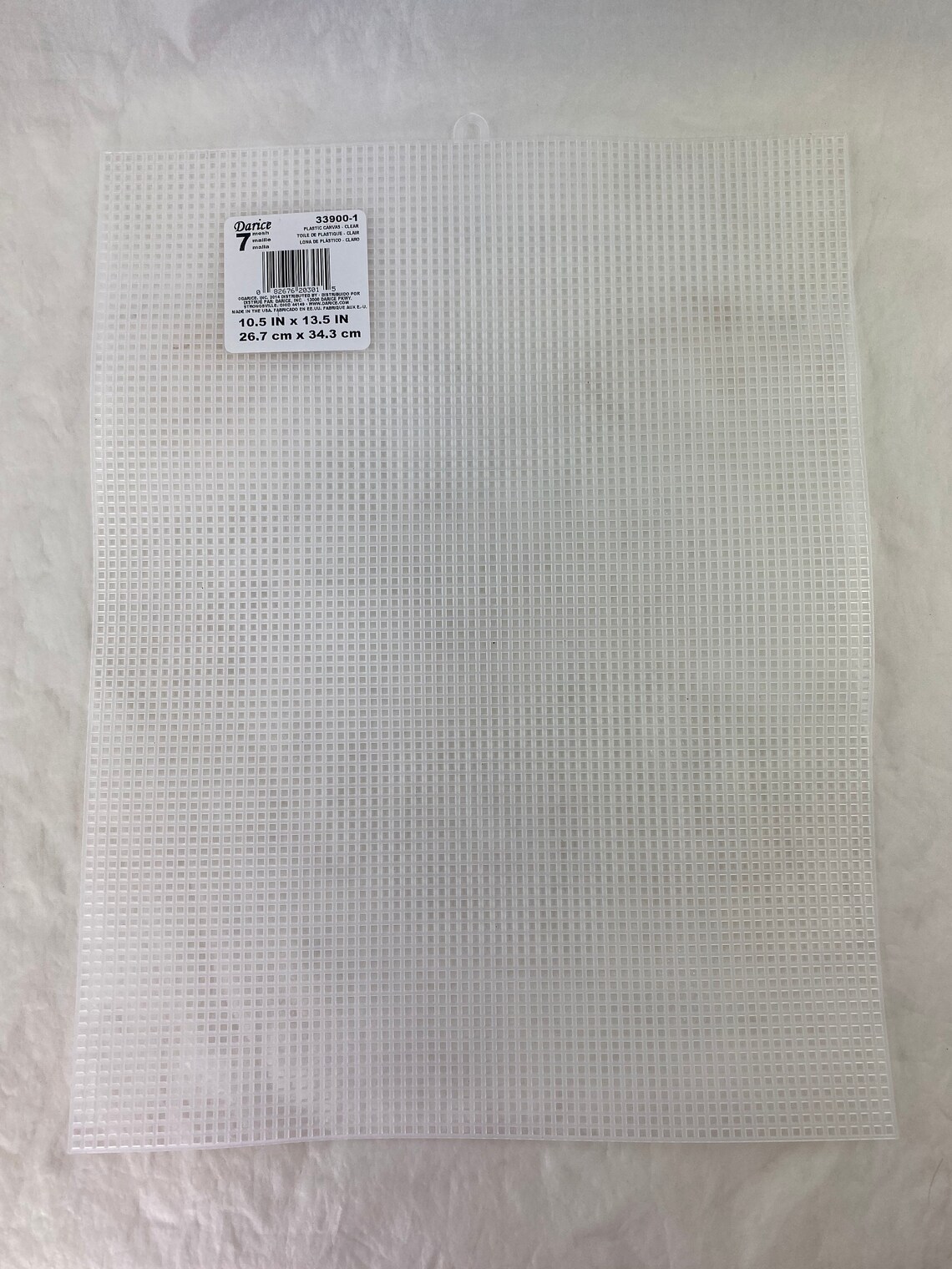 Darice Mesh 7 Clear Plastic Canvas 10.5x 13.5 Etsy