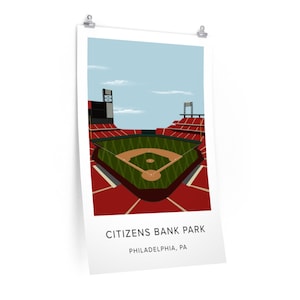 Philadelphia Phillies Citizens Bank Park | MLS Poster