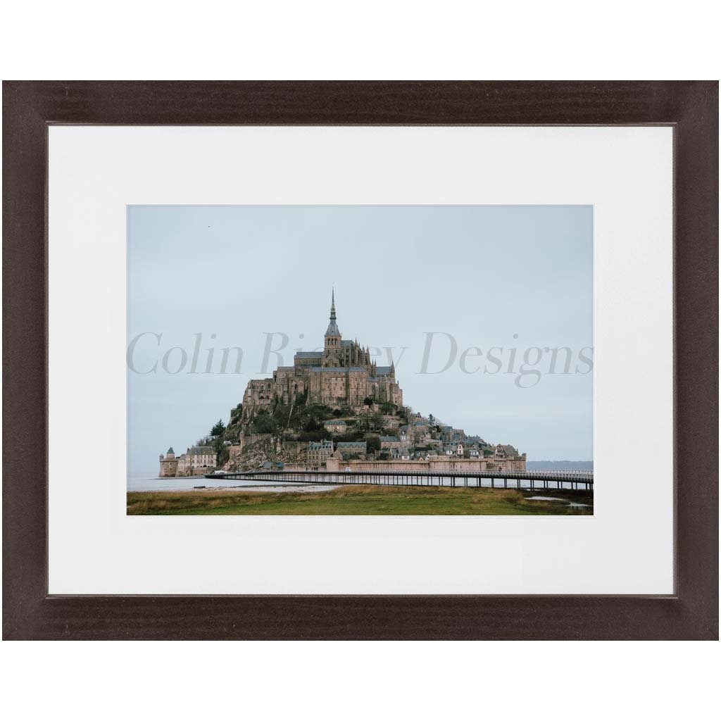 Mont Saint Michel Framed Fine Art Photography Print