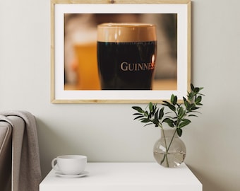 Pint Of Guinness Fine Art Photography Print