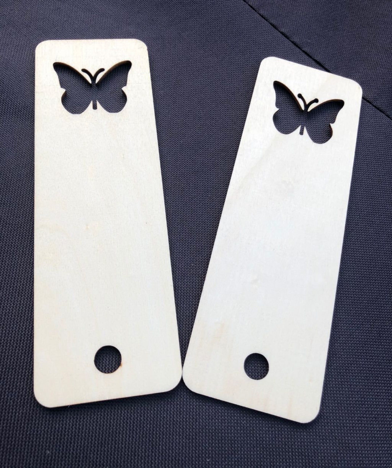 10 PLAIN WOODEN BOOKMARKS Arts & Crafts Decoupage Various Etsy