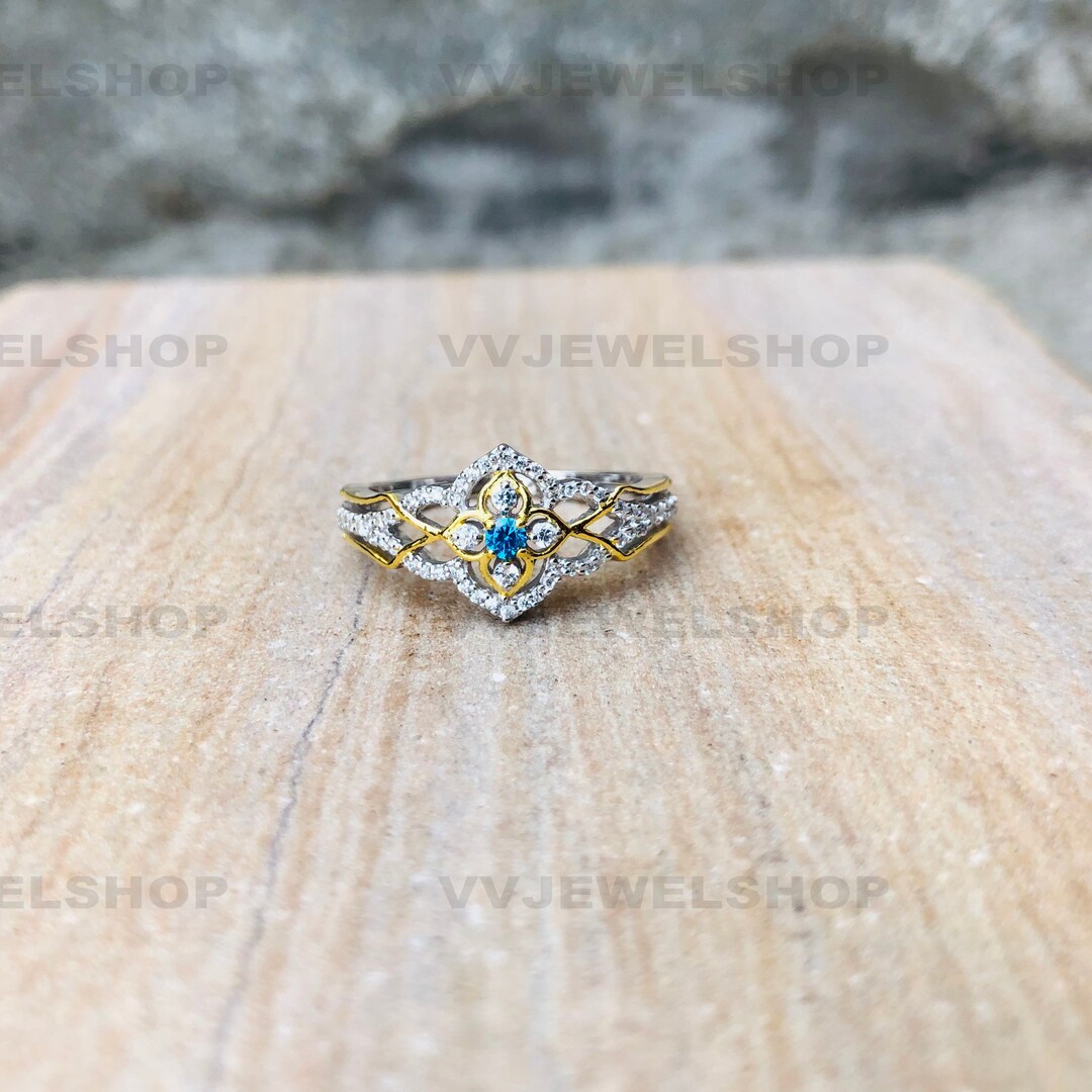 Enchanted Princess Jasmine Fine Jewelry 925 Sterling Silver Ring