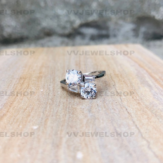 7mm Cushion Moissanite Forever Engagement Ring, 14k Rose Gold Moissanite  and Diamond Ring, Moissanite, Handmade - Etsy