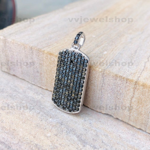 Iced out hotsell lab diamond pendants