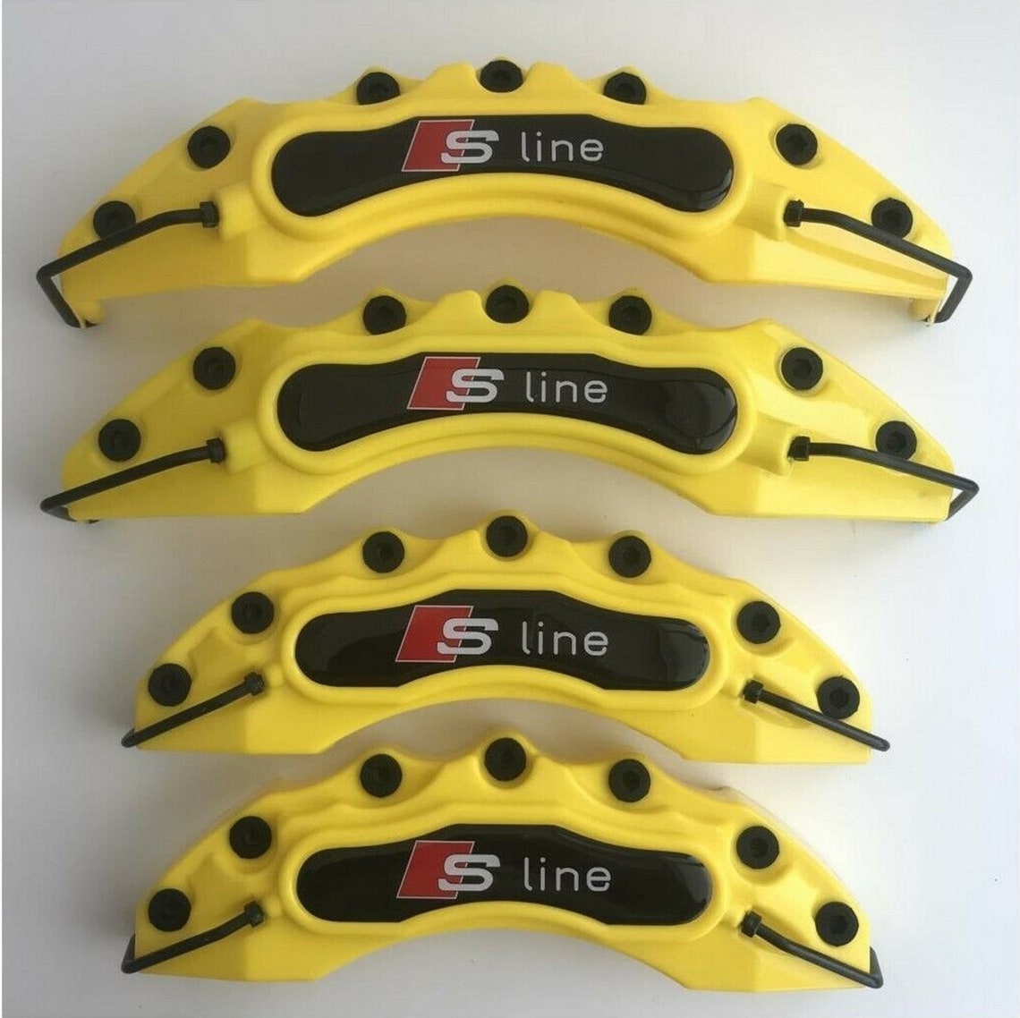 Sline Audi Yellow Brake Caliper Covers UNIVERSAL A1 A4 A5 A6 Etsy